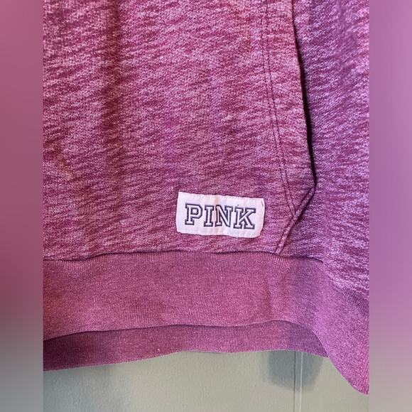 Victorias Secret Sweater Womens Size Medium PINK Gym Lounge Athletic Pullover - Picture 4 of 10
